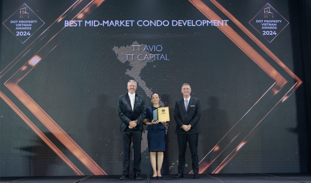 Lãnh đạo TT Capital nhận giải thưởng uy tín từ Dot Property